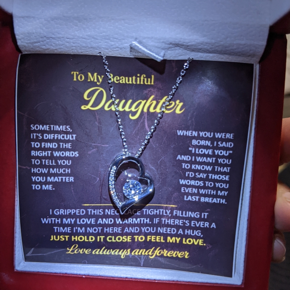 Silver Heart Pendant Necklace